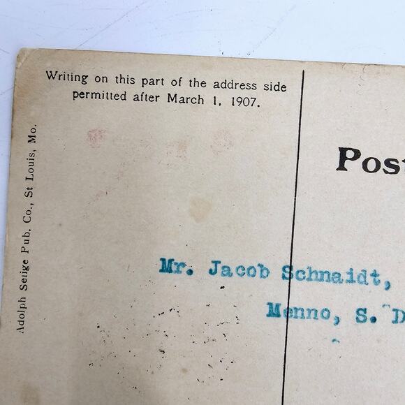 1907 Antique Postcard Saint Paris Ohio Walborn & Riker Pony Carts Factory Posted - Picture 6 of 7